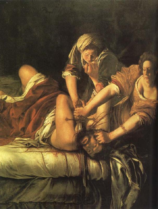 Artemisia gentileschi Judith and Holofernes Norge oil painting art